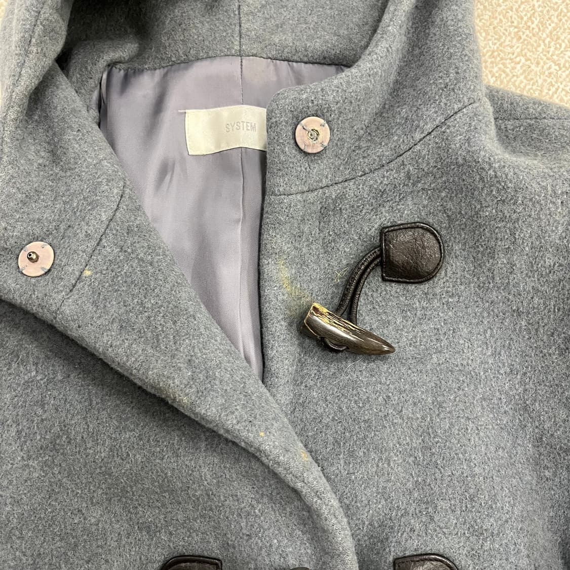 88-98-165 시스템 한섬 더플코트 0130M1 상품이미지5