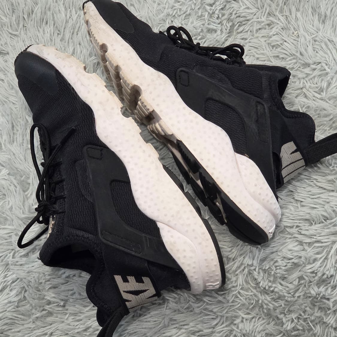 6a-15:나이키 에어 후아치 런 울트라 블랙(240) 상품이미지8