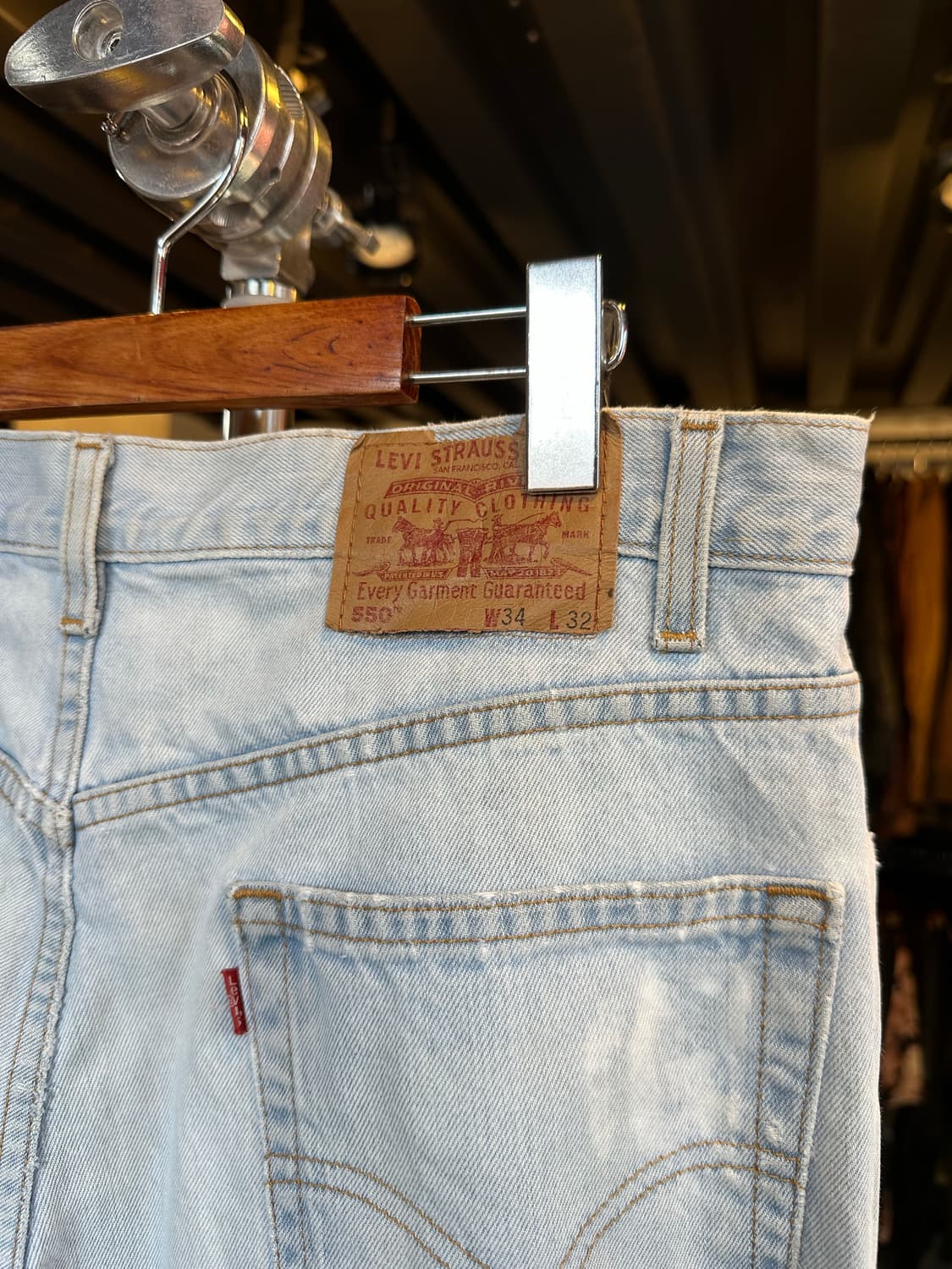 00s 리바이스550 데님 팬츠 34x32 상품이미지6