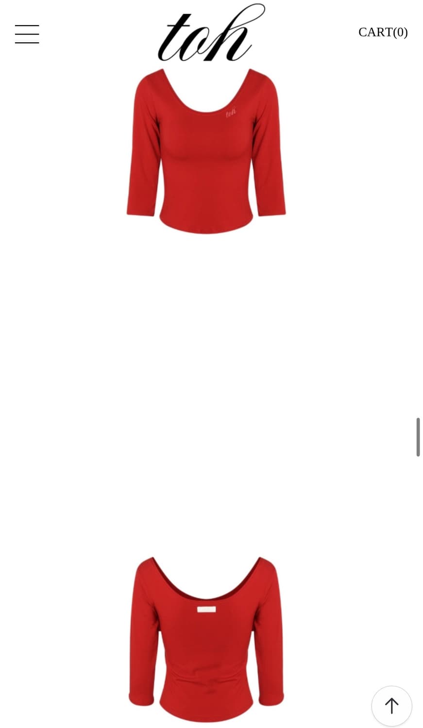 Toh) U are Tee Ruby F 상품이미지3