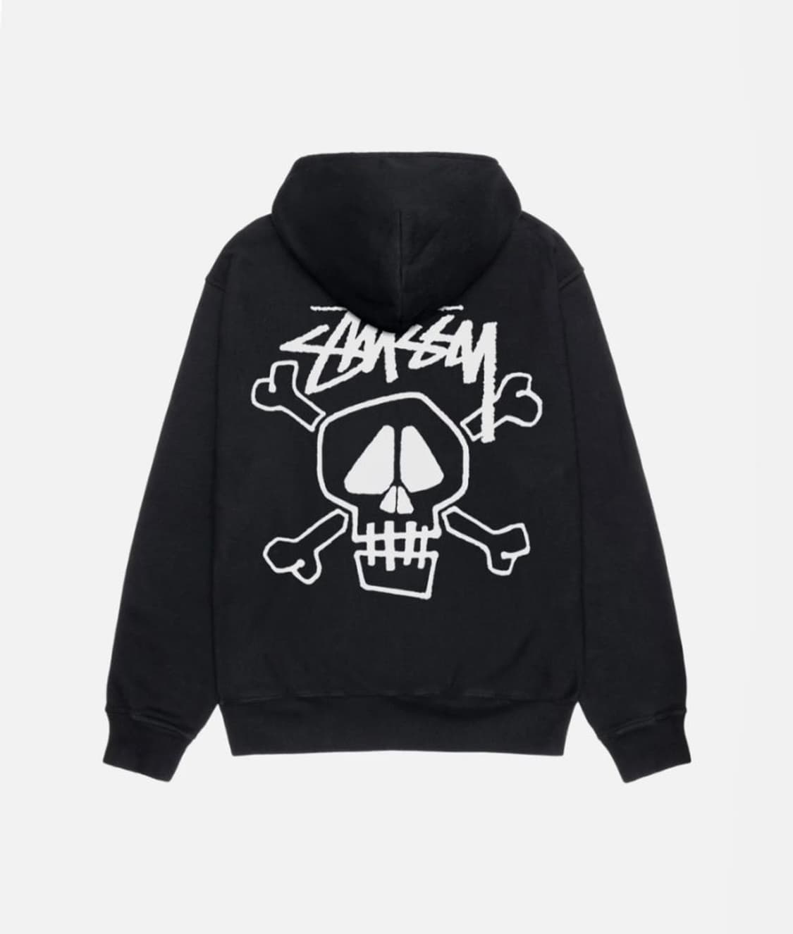 스투시 스컬 본즈 피그먼트 다이드 후드 상품이미지1