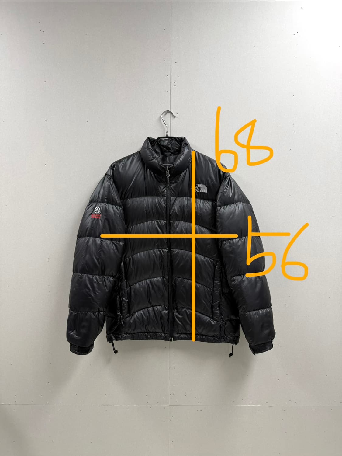 남성 S (95추천) / 노스페이스 아콘카구아 서밋시리즈 패딩 블랙 상품이미지2