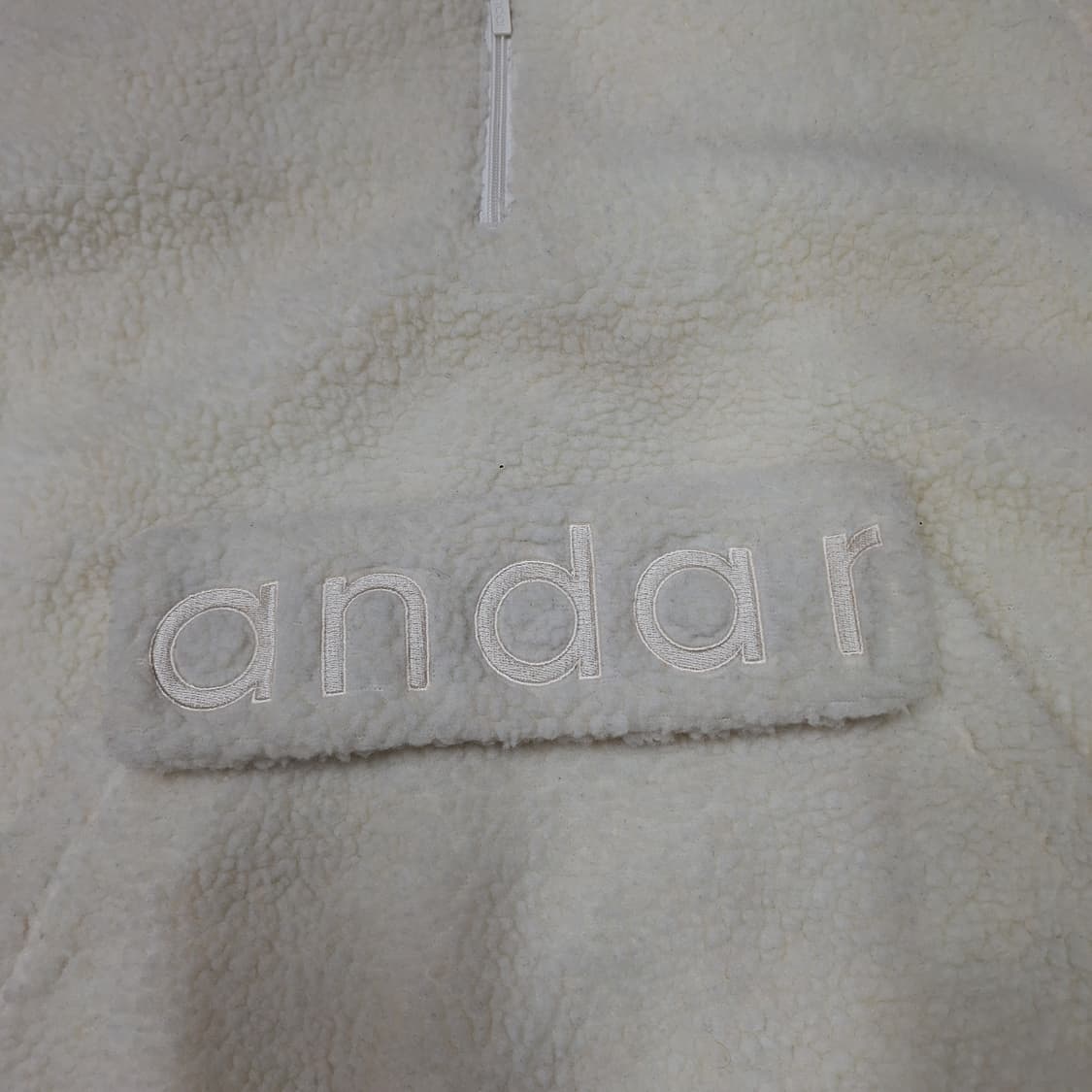 안다르  뽀글이후드집업F 상품이미지3