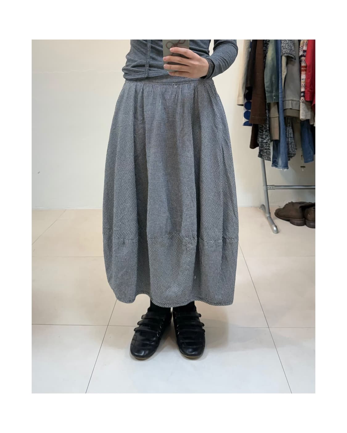 빈티지 벌룬 스커트 상품이미지1