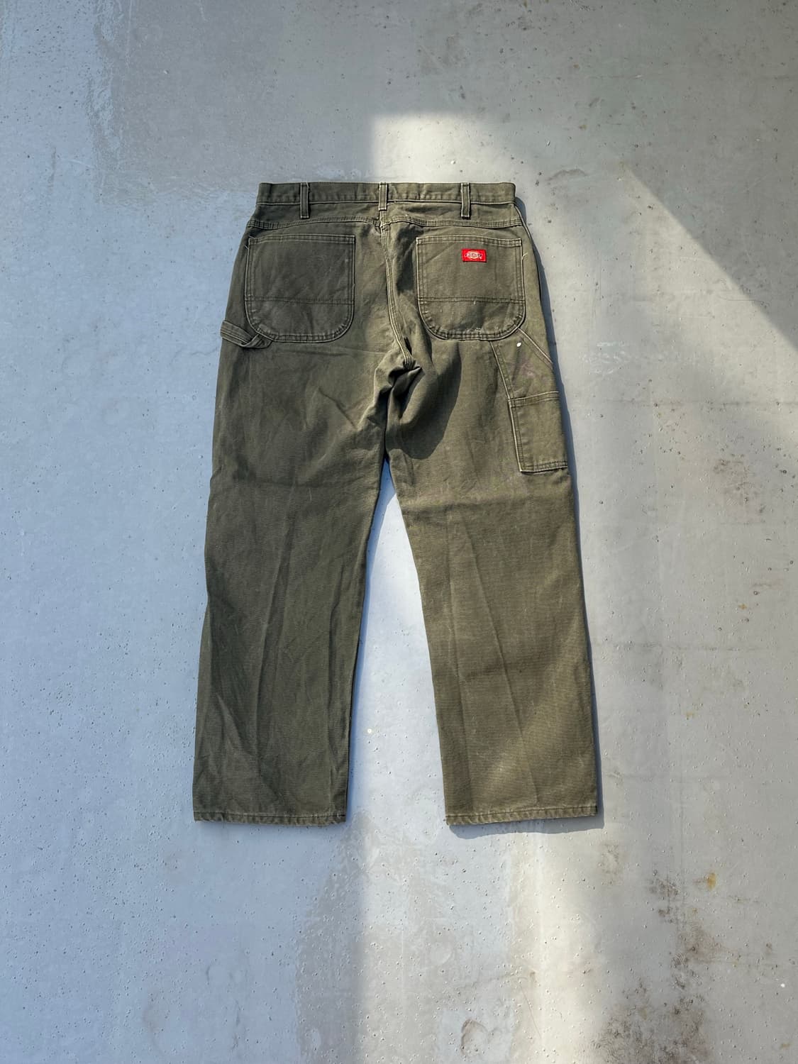 [디키즈] •Dickies Rinsed Moss Green Pants 상품이미지6
