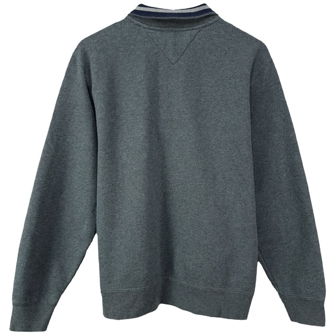 [타미힐피거] 하프집업 반집업 맨투맨 챠콜 M19923 상품이미지3