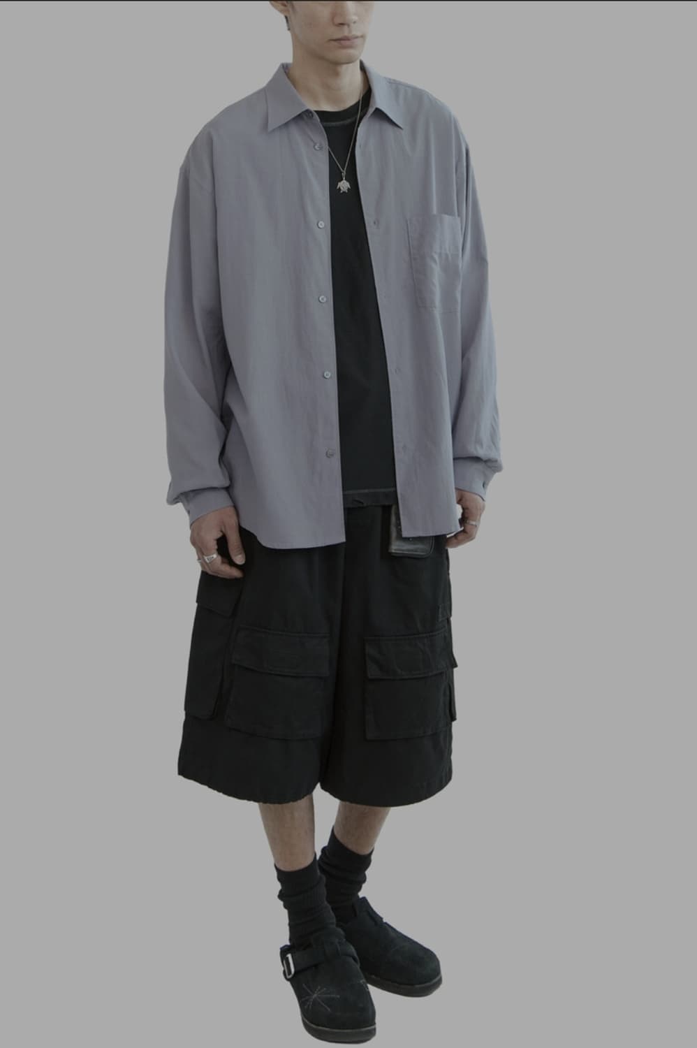 [3]폴리테루 tenco loosed shirt 상품이미지3