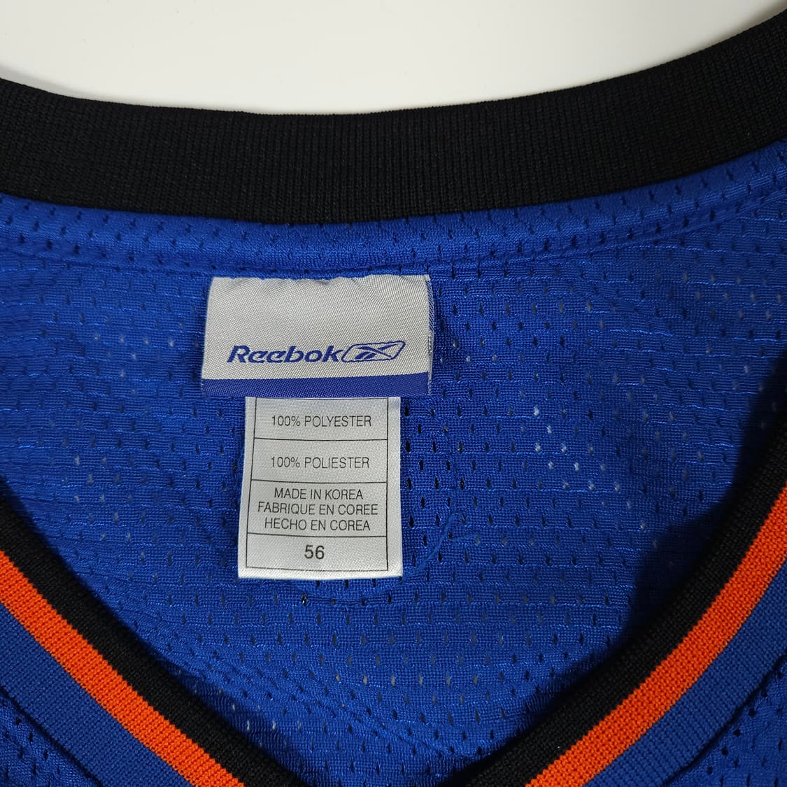 리복 NBA 뉴욕닉스 마버리 농구 유니폼  상품이미지5