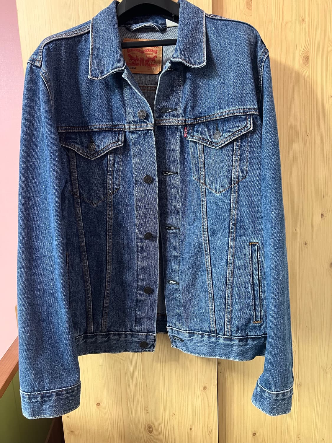 리바이스 청자켓 L사이즈 상품이미지1