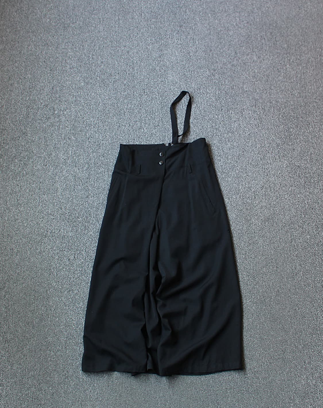 Y's by Yohji Yamamoto 울 서스펜더 랩 팬츠 상품이미지1