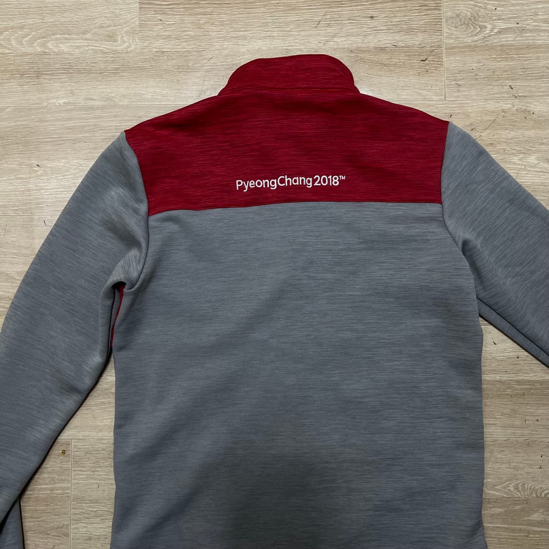 노스페이스 2018 평창 올림픽 에디션 기모 집업 자켓 [레드] M/95 상품이미지6