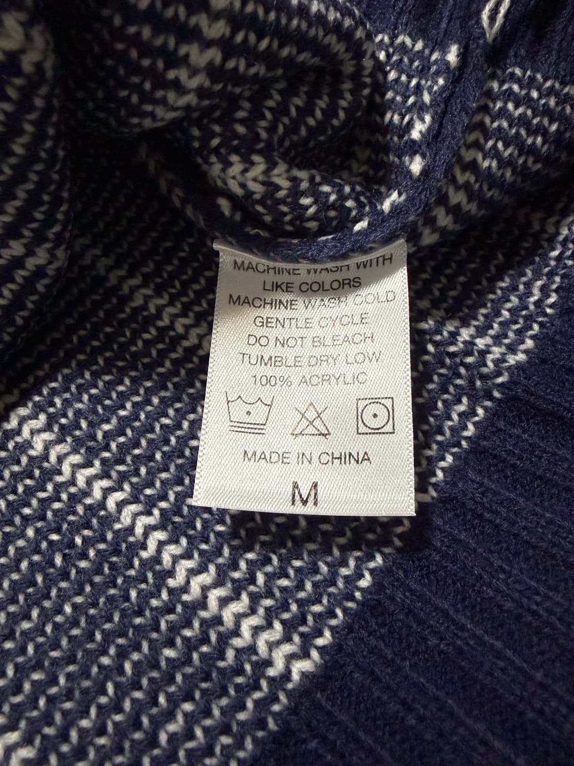 아킴보클럽 NY 스트라이프 니트 스웨터 M 상품이미지3