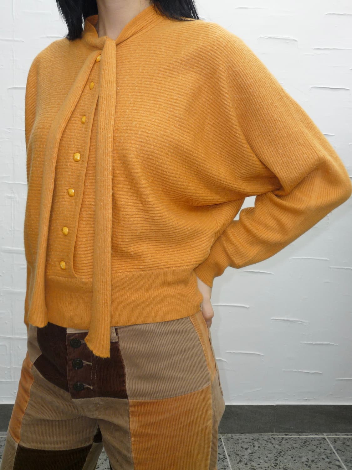 tangerine sweet bow cardigan 상품이미지4