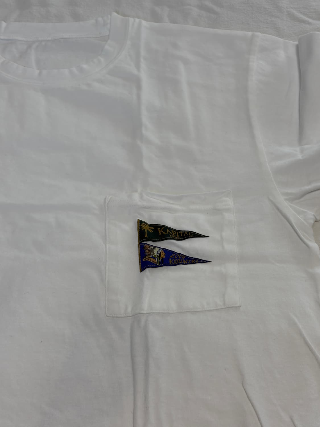[국내배송/미개봉새상품] 캐피탈 20 천축 패넌트 반팔 티셔츠 M 상품이미지2