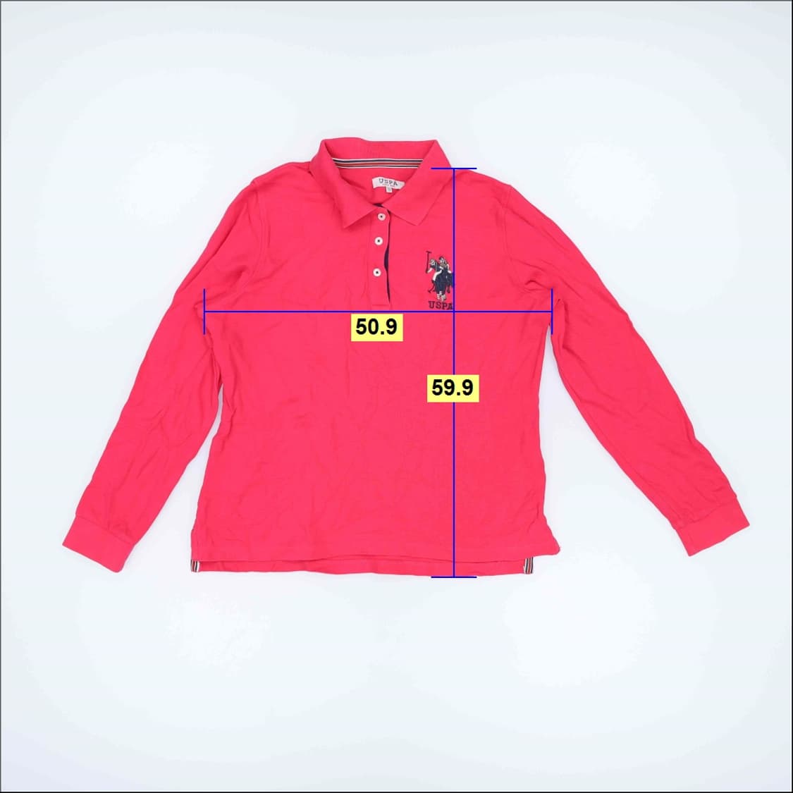 [2XL] US폴로 빅포니 긴팔티 0115H1 상품이미지5