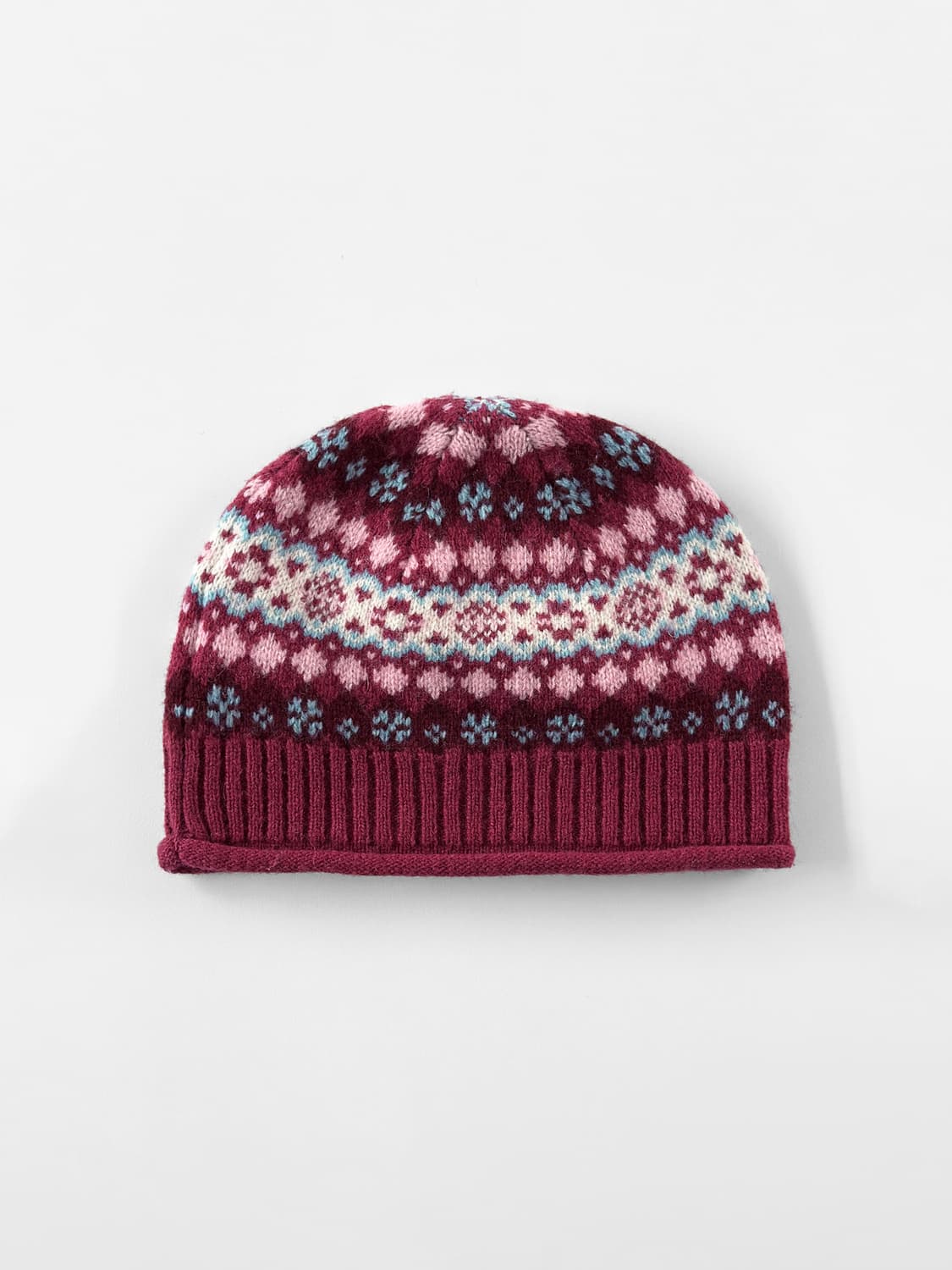 빈티지 버버리 런던 페어 아일 니트 비니 상품이미지3