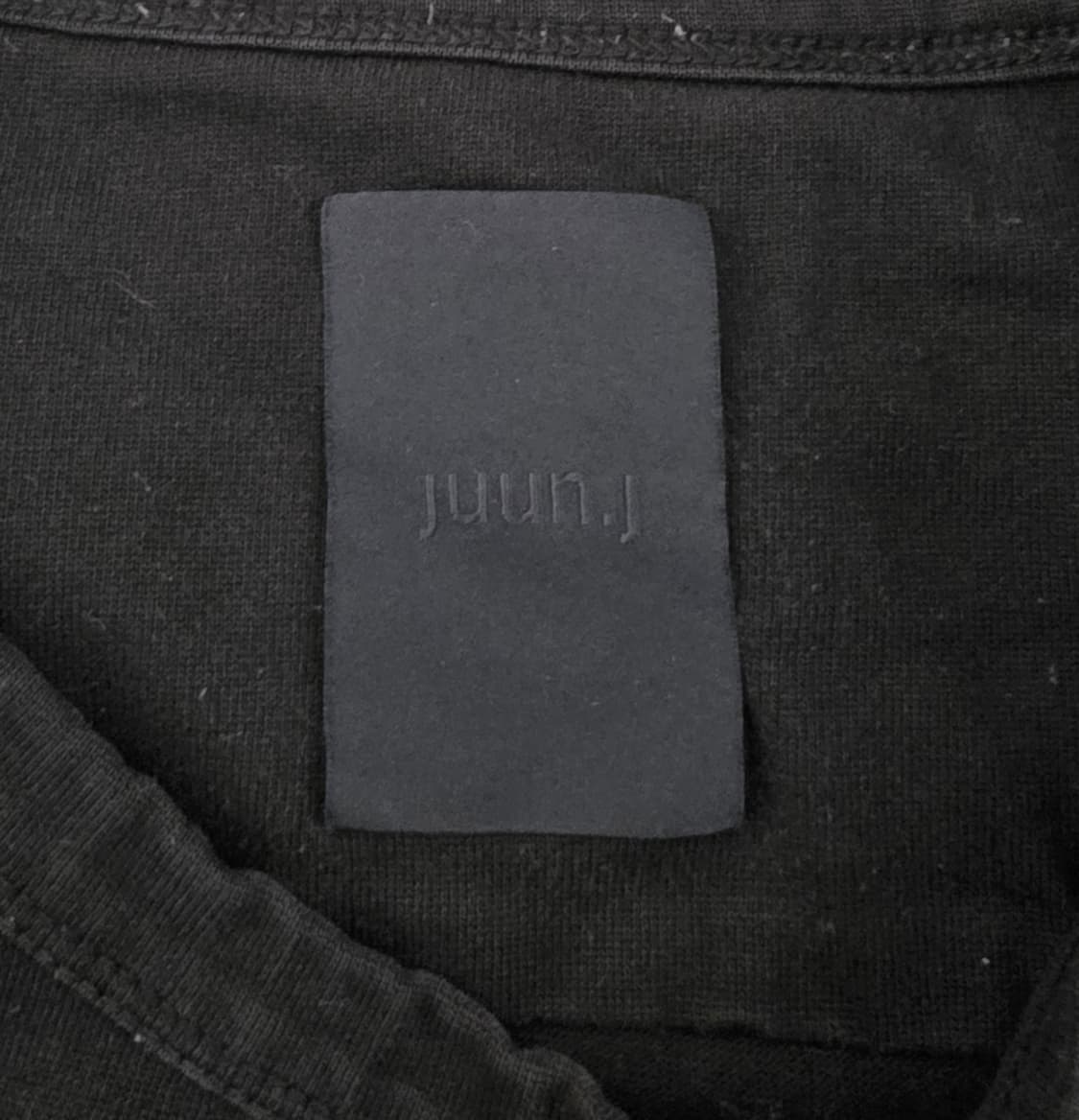 Juun.J 준지 2019 ss 오버사이즈 티셔츠 블랙 m 상품이미지3