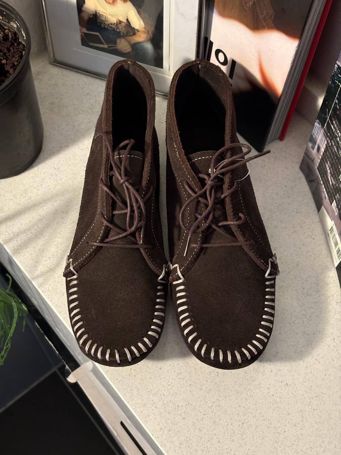 미네통카 스웨이드 처카부츠 상품이미지3