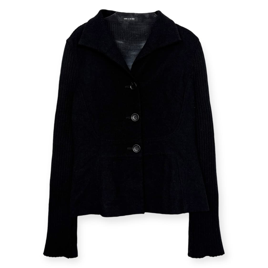 꼼사데모드 comme ca du mode 울 패턴 자켓 상품이미지1