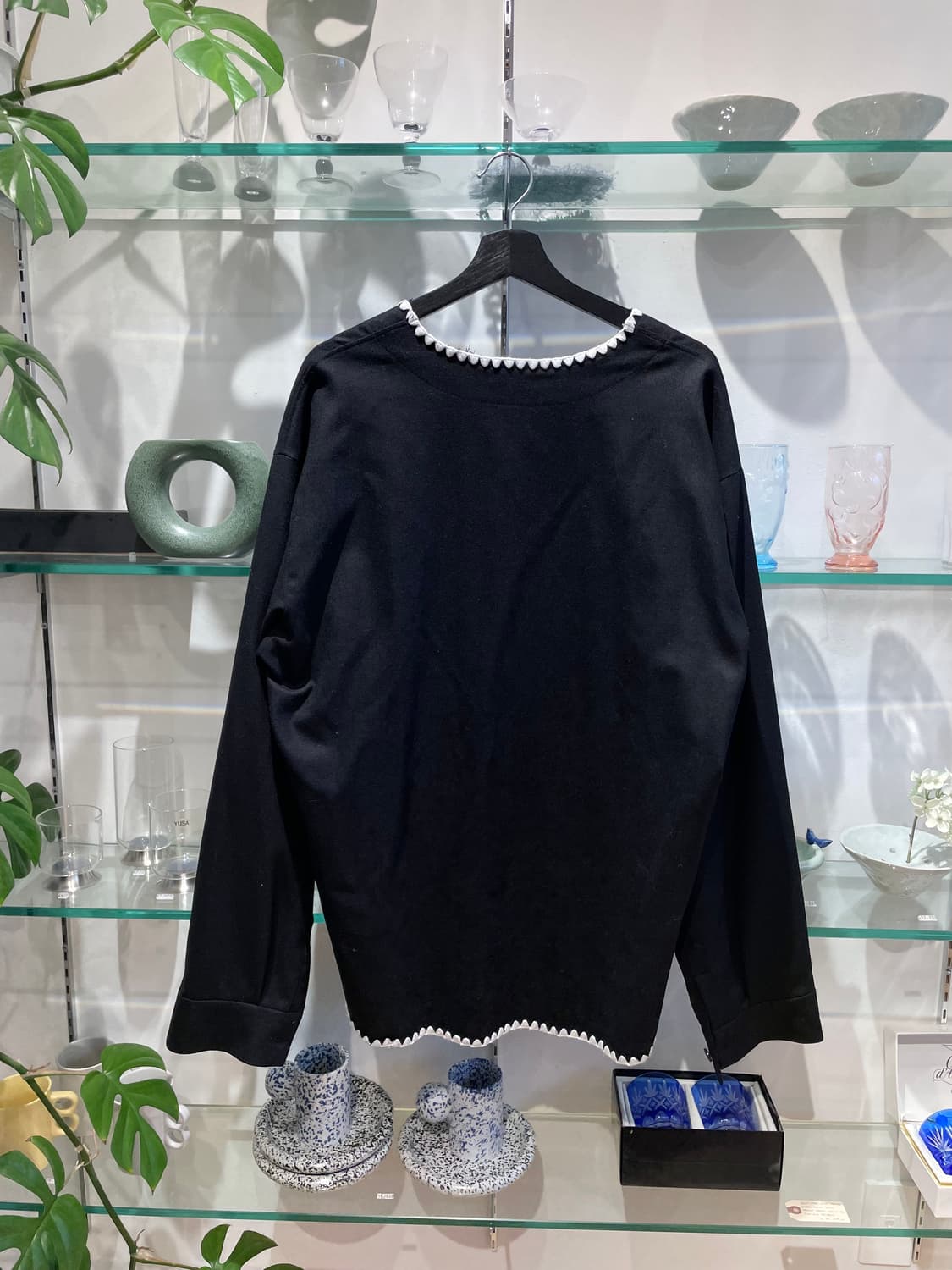 디스커버드 flower stitch flano sipper shirts 상품이미지2