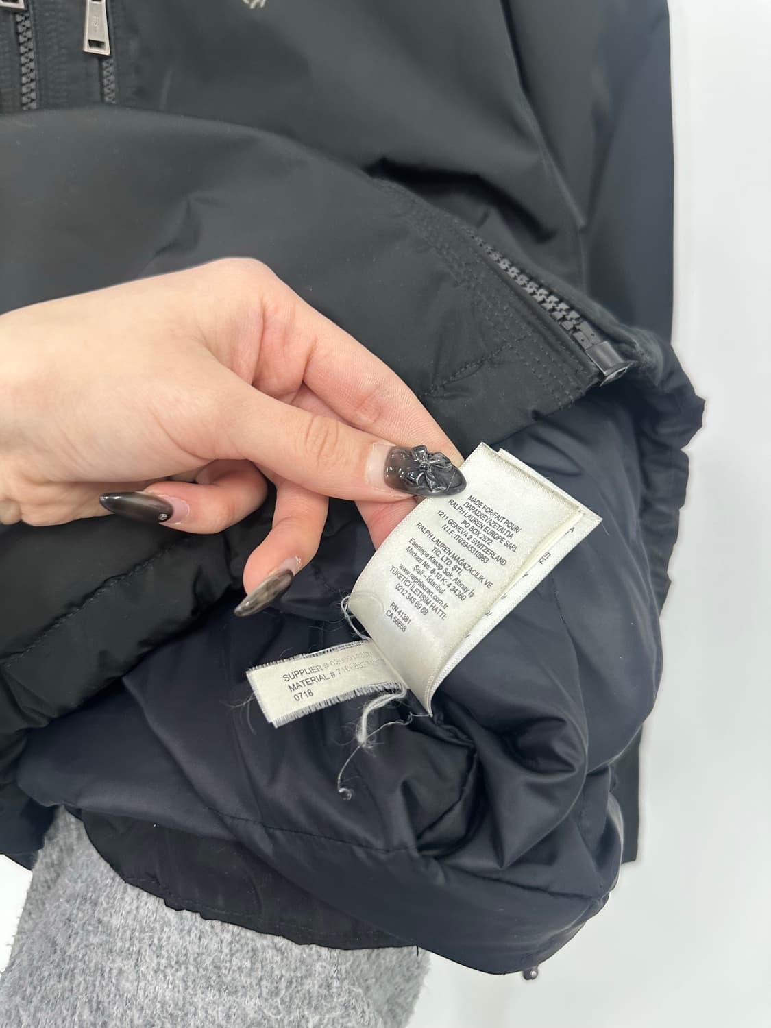 폴로 블랙 자켓 상품이미지4