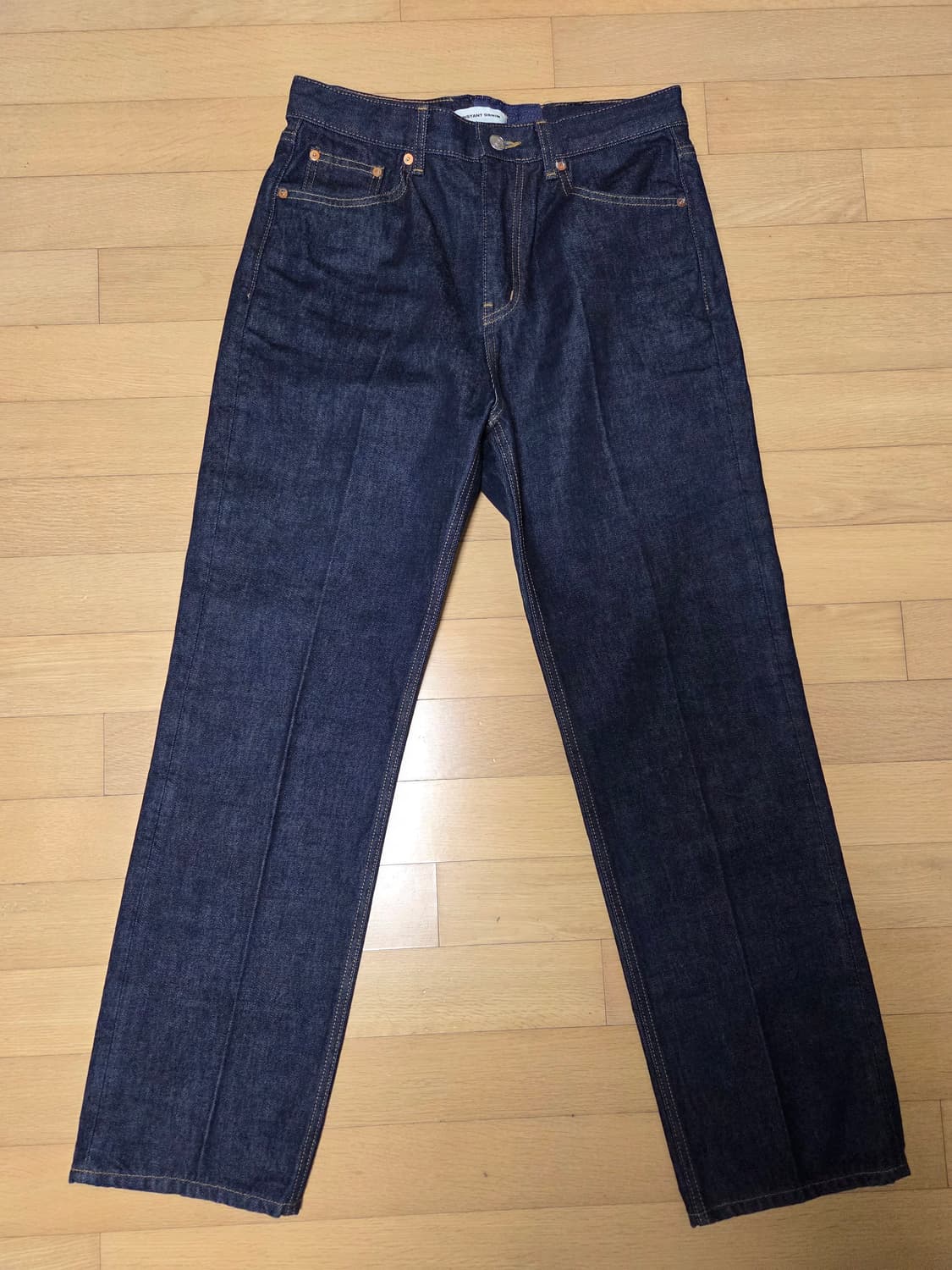 브랜디드 610 히시토모 수빈골드 인디고 원워시 데님팬츠 28 상품이미지1