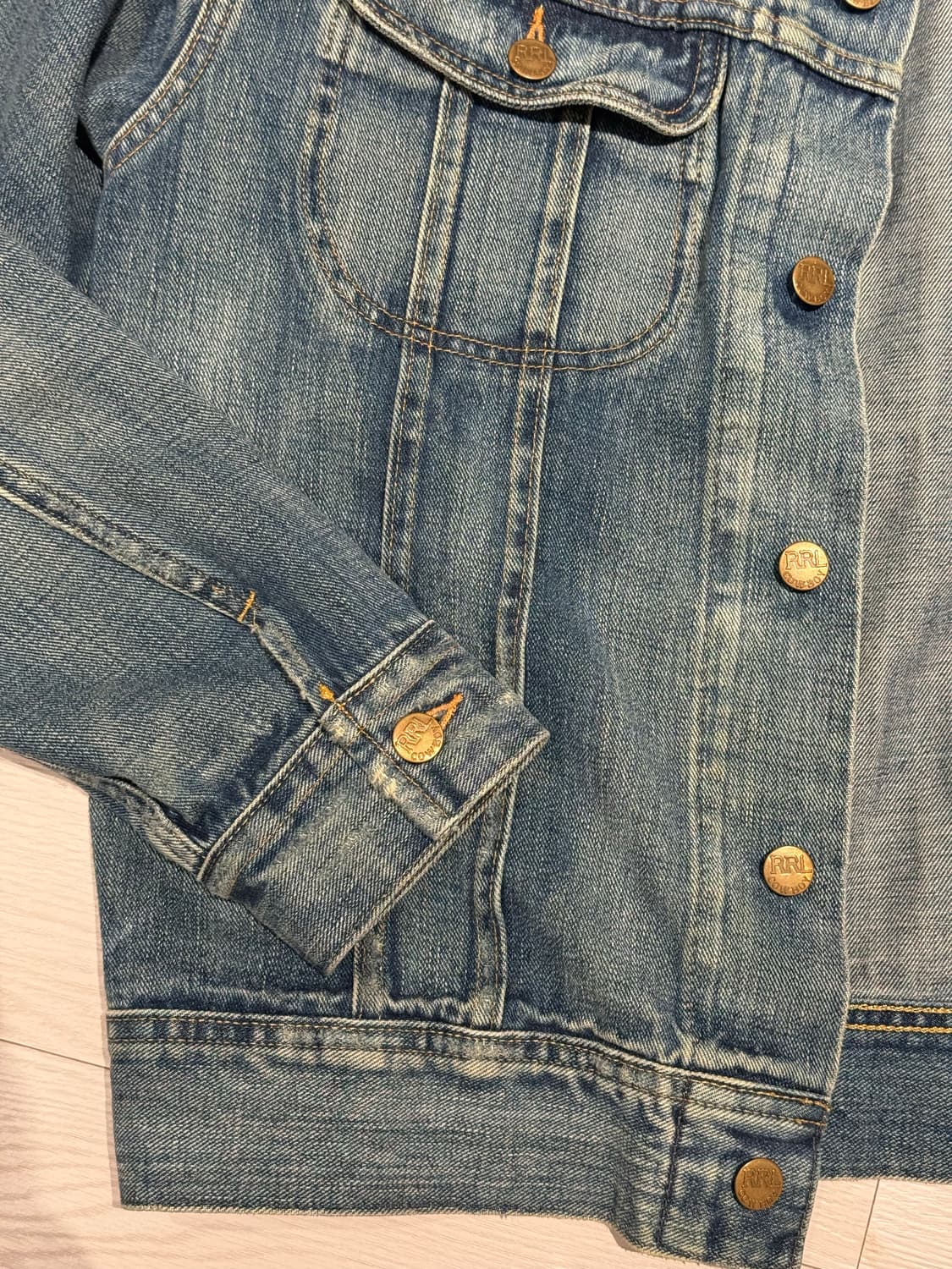 rrl lot 271 리랜드 데님자켓 L 상품이미지3