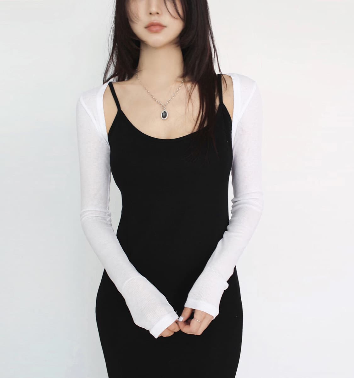 빈티지 블랙 볼레로 상품이미지1
