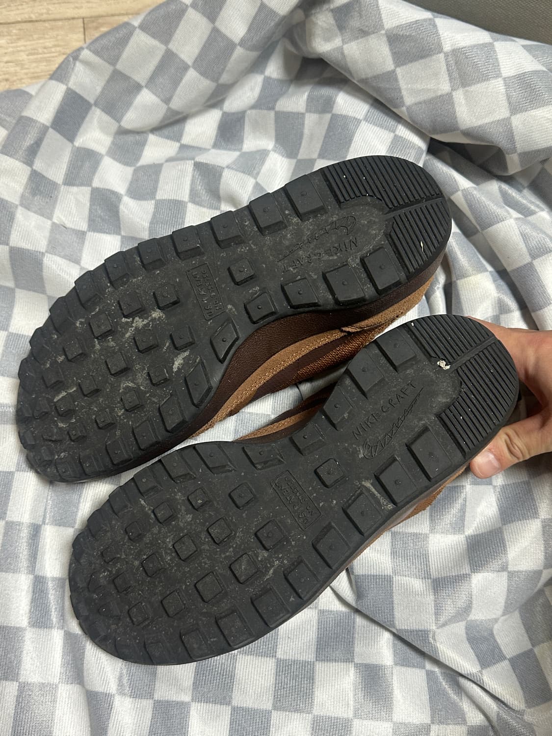 w8.5/m7/255) 나이키 톰삭스 gps 브라운 상품이미지5