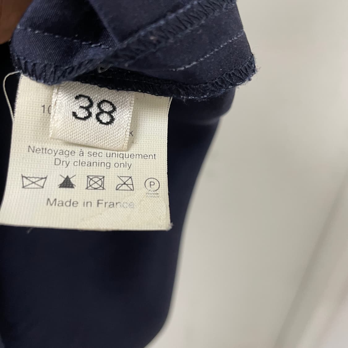 랑방 네이비 원피스 38 상품이미지5