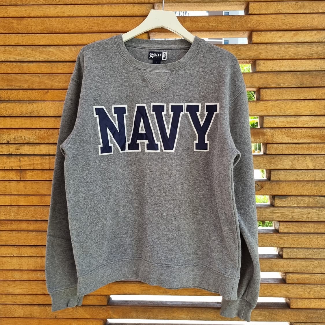 GEAR FOR SPORTS NAVY 로고 맨투맨 S 상품이미지1