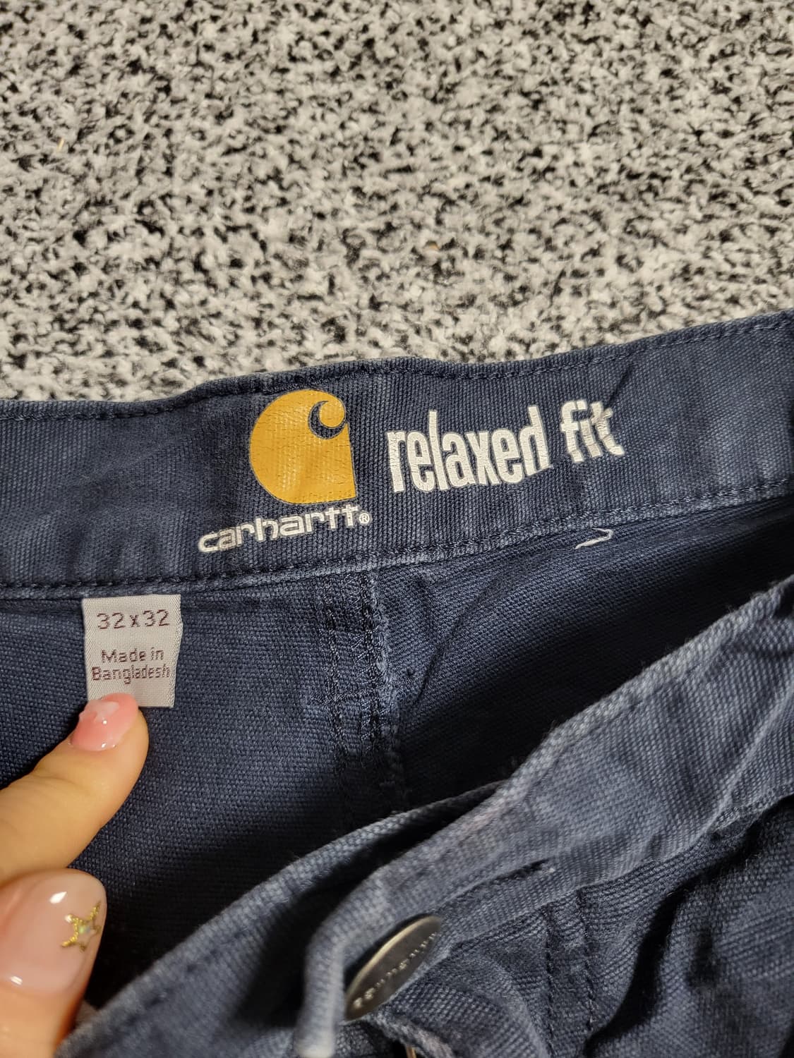 칼하트 릴렉스핏 카펜터 팬츠 상품이미지3