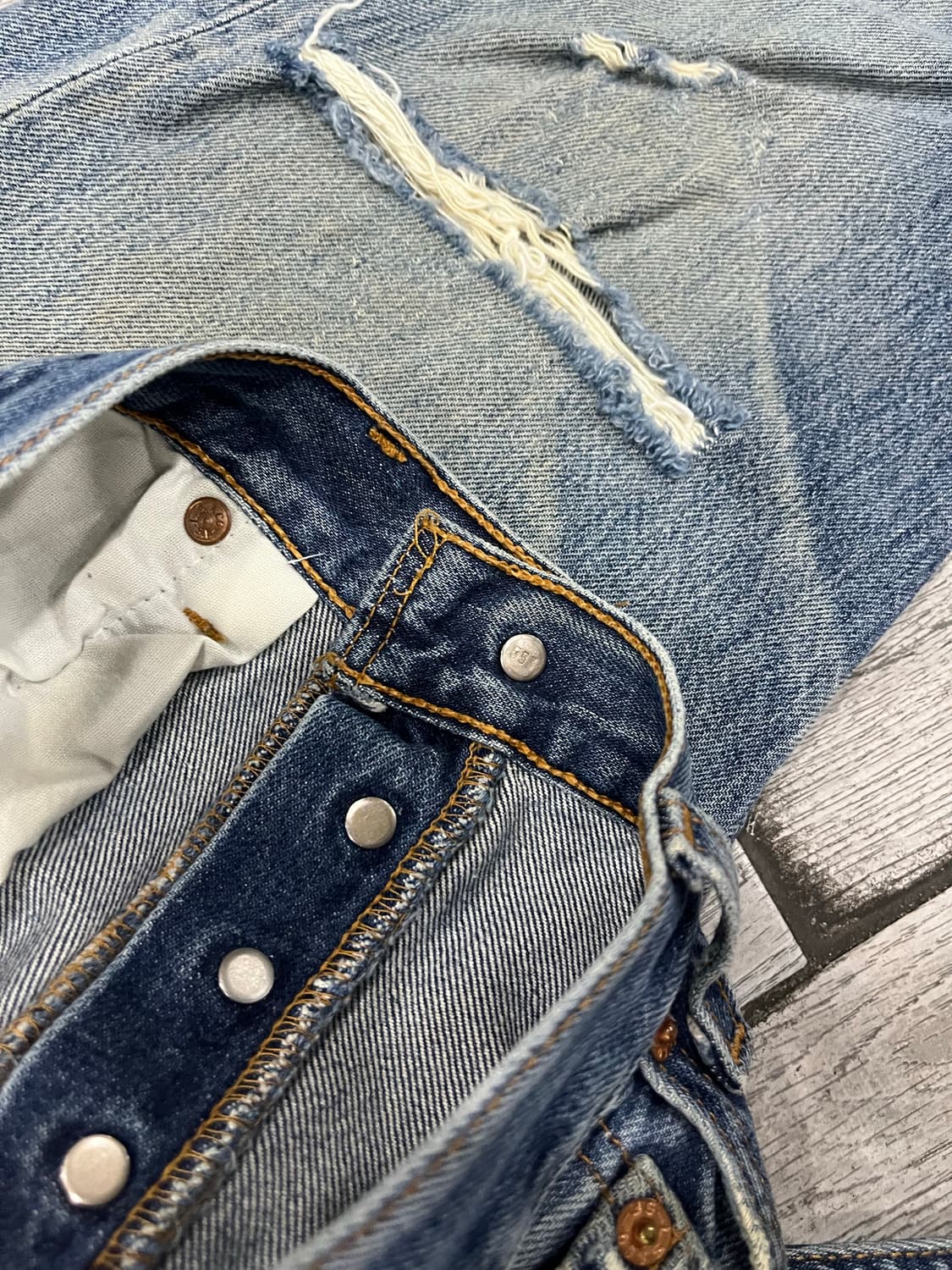90s Usa Levi's 501 데님팬츠 상품이미지4