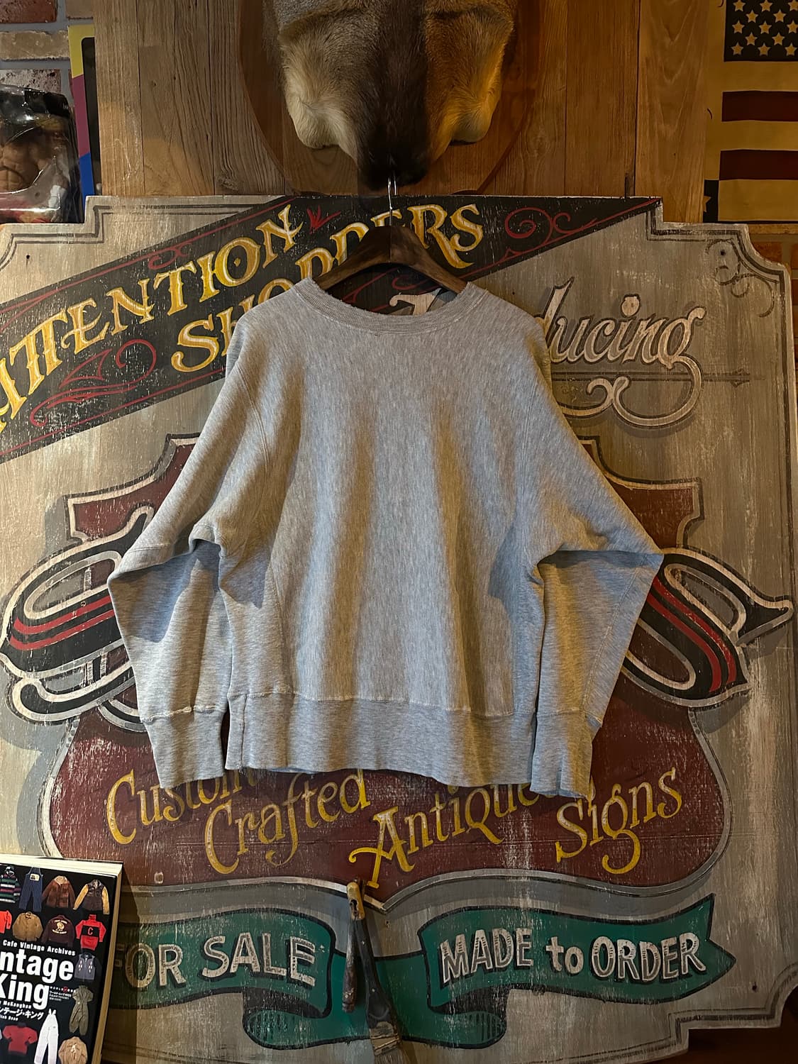 80s Champion Reverse Weave Sweat Shirt 상품이미지5