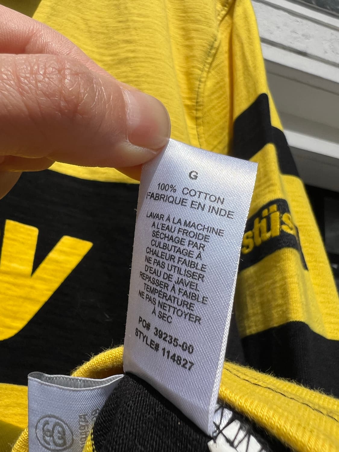 스투시 럭비티 L 상품이미지7