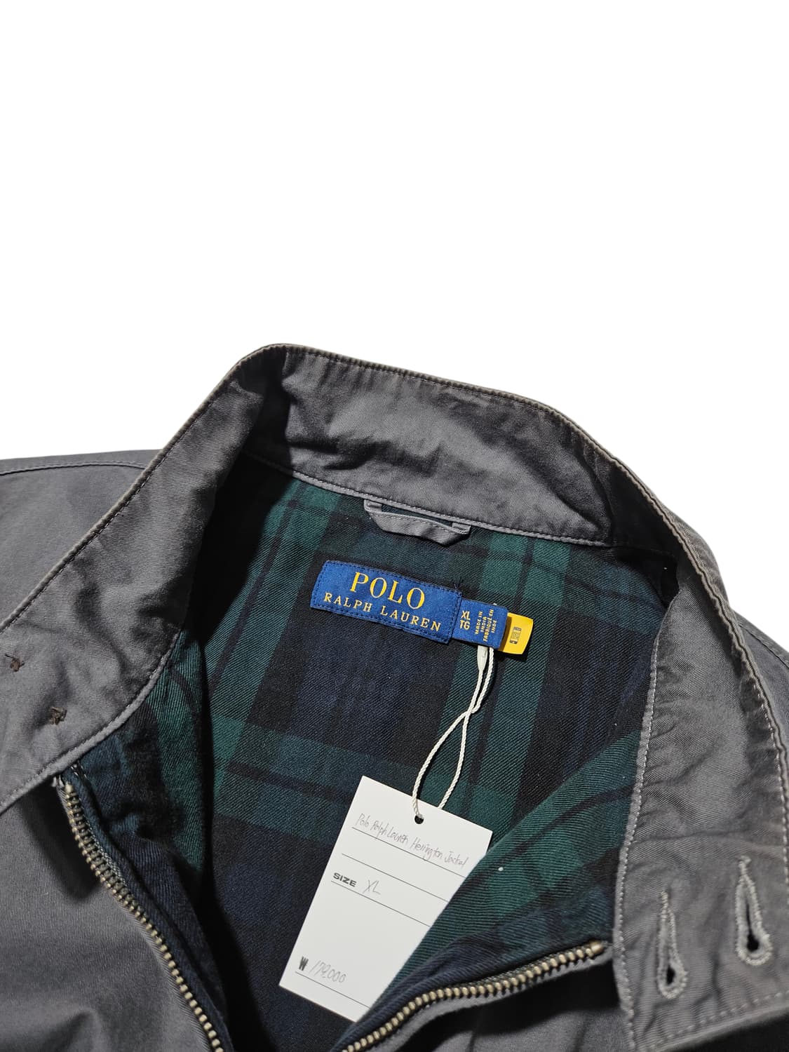폴로 랄프로렌 현행 QR 베이포트 헤링턴 자켓 XL 상품이미지5