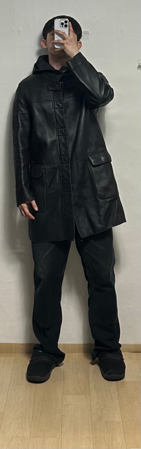 쉽스킨 후드 코트 상품이미지6