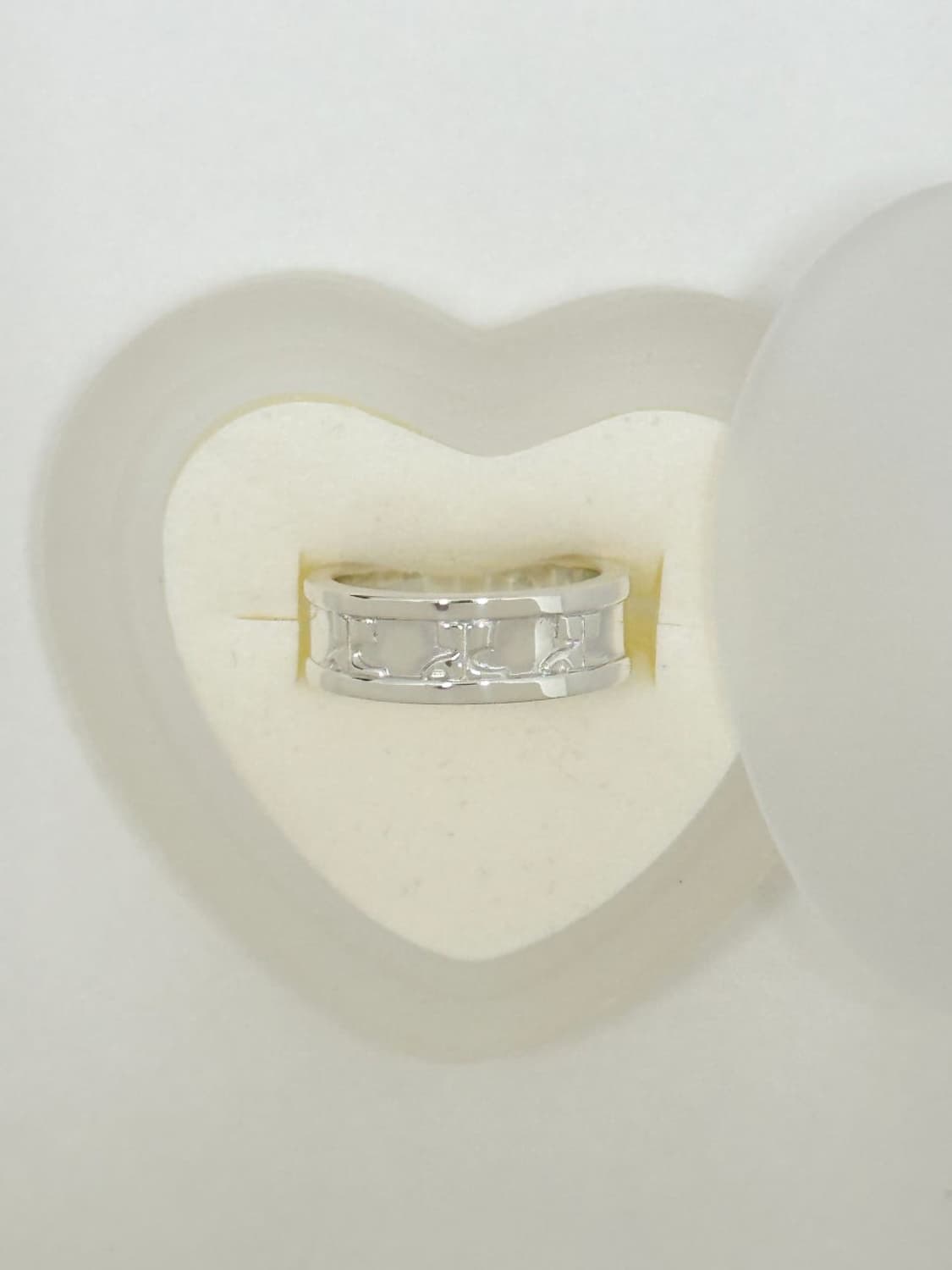 courreges / 꾸레쥬 실버 950 로고 반지 상품이미지1