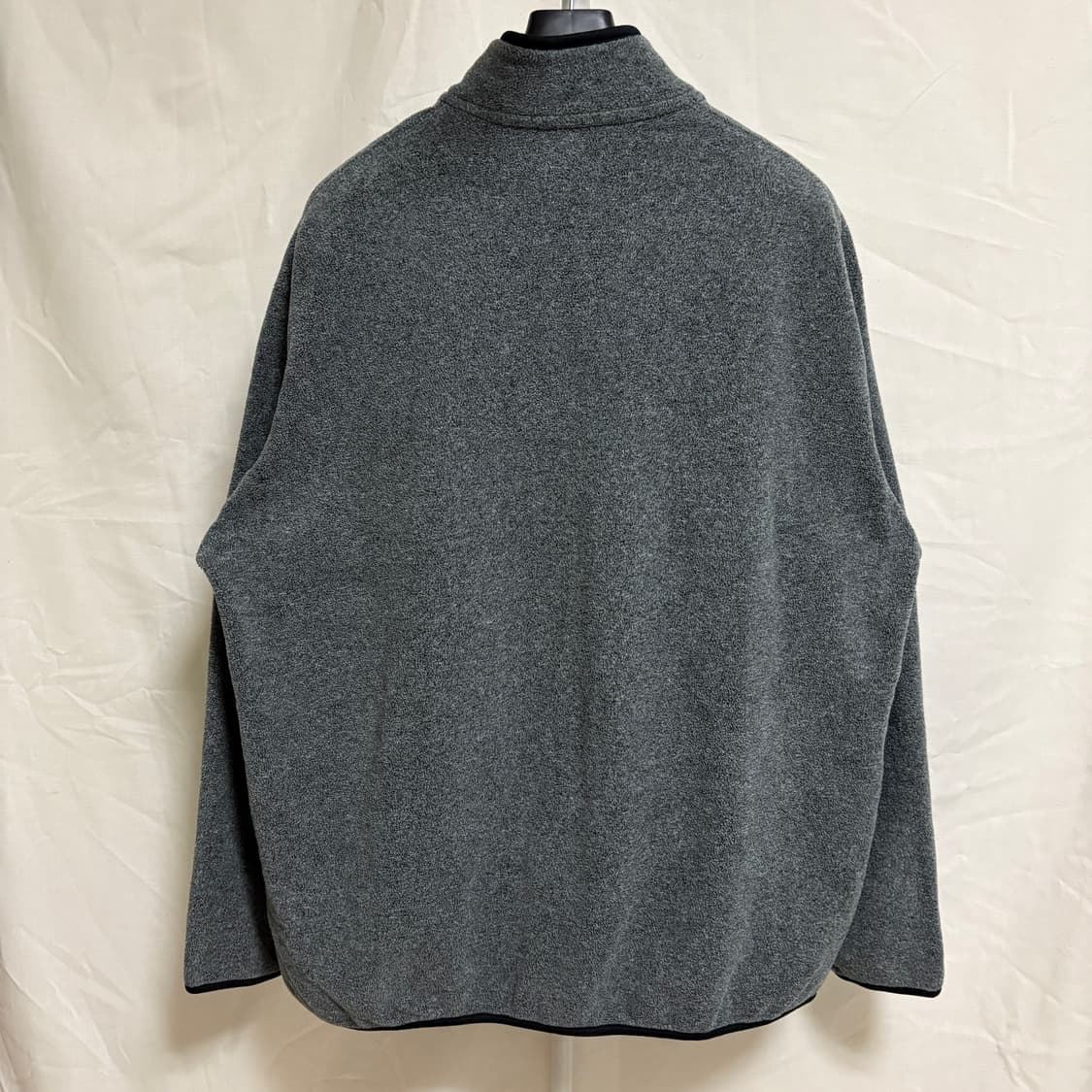 유니클로 반집업 아노락 플리스 / 그레이, XL 상품이미지7