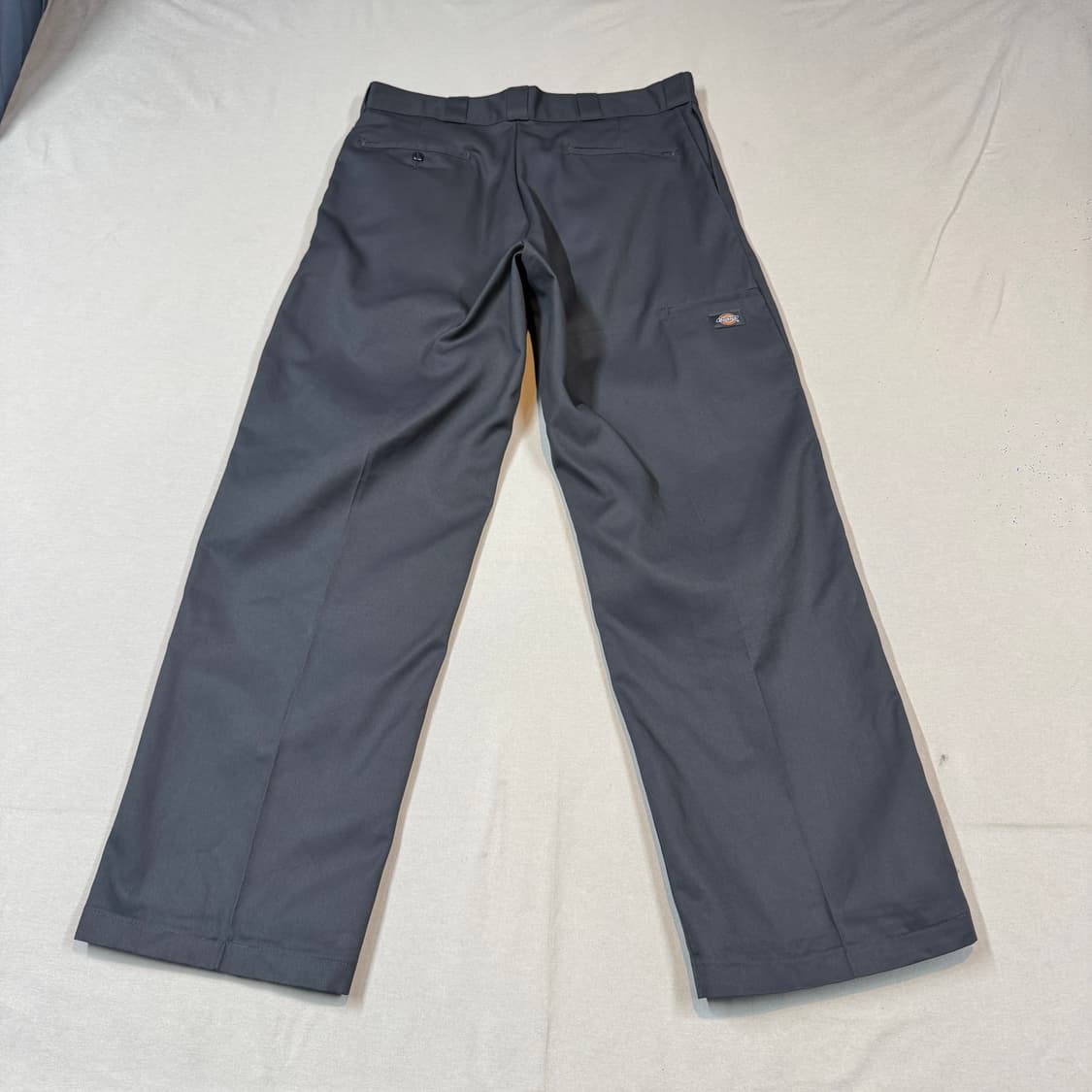 36inch) 디키즈 더블니 루즈핏 차콜 그레이 면바지 치노팬츠 상품이미지4