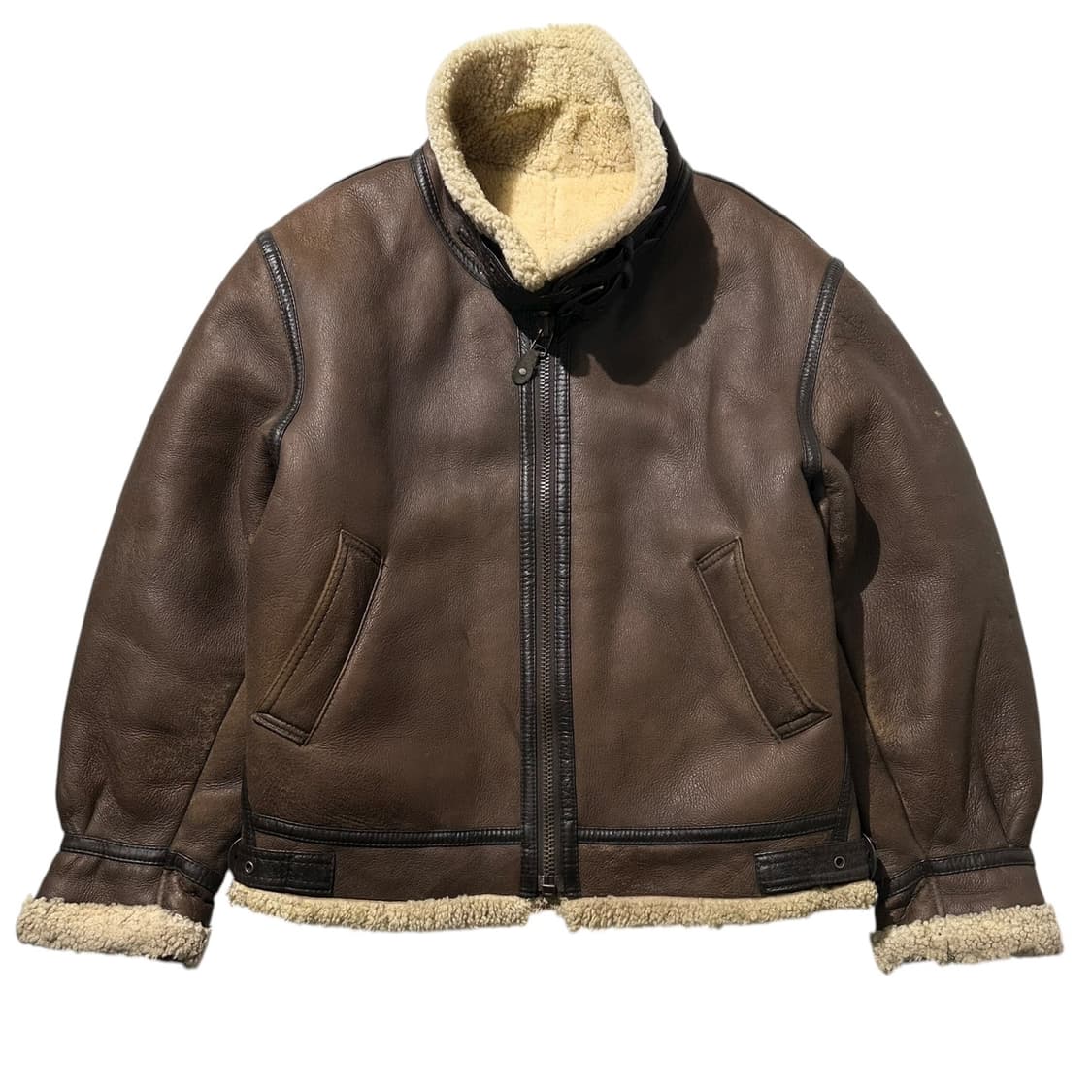 Tipicosi B-3 램스킨 시어링 무스탕 봄버 자켓 상품이미지2