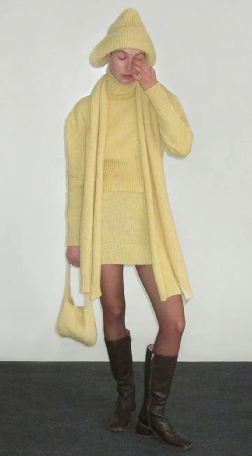 Paloma Wool 팔로마울 터틀넥 니트+니트가방 상품이미지8