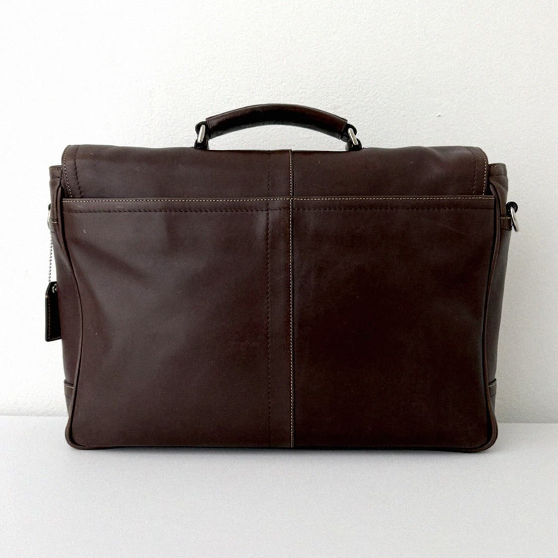 코치 버클 브리프케이스 다크브라운 크로스 서류가방 상품이미지6