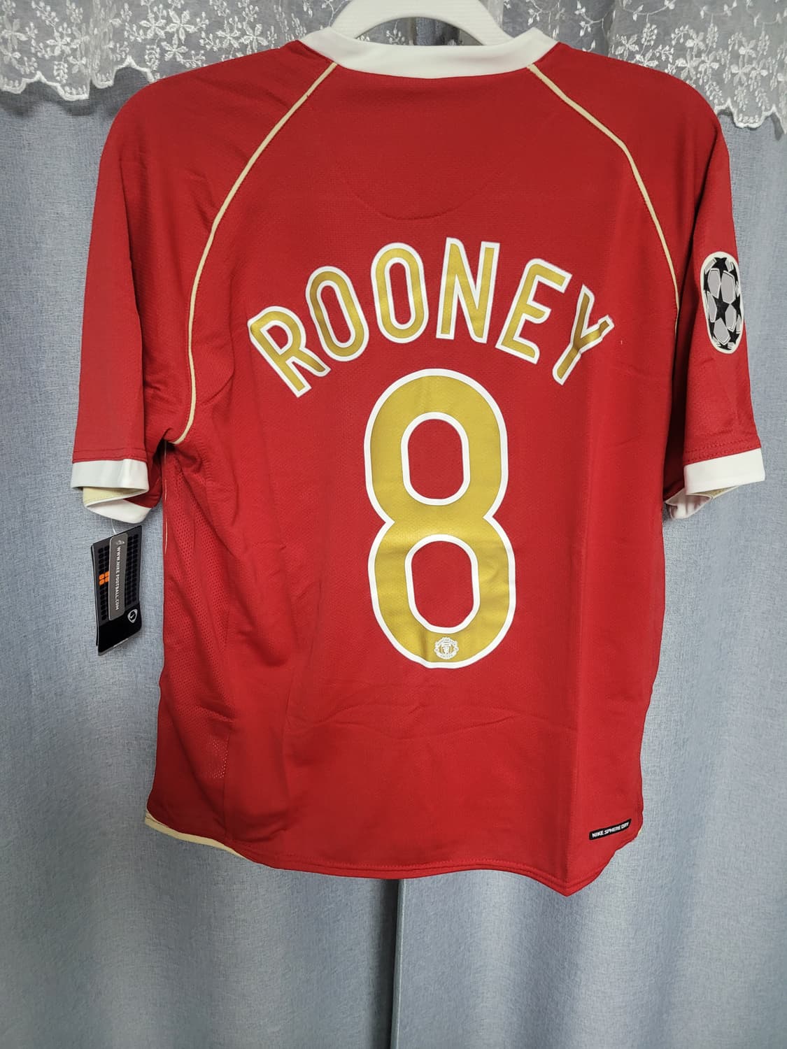 06/07 맨유 홈 반팔 8. 루니 상품이미지6