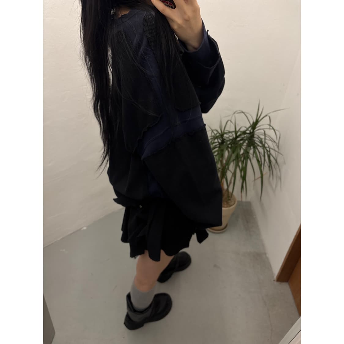 FACETASM Layered Waffle Sweat 상품이미지4