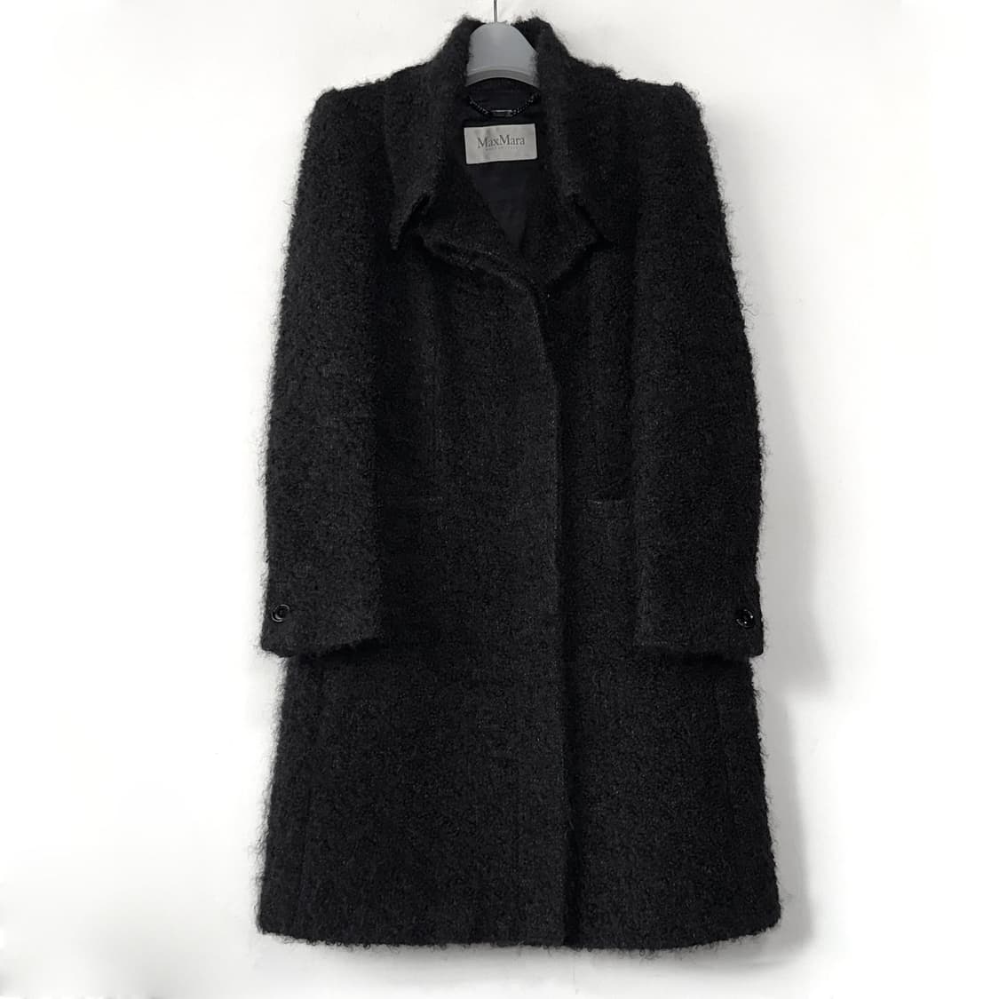 막스마라 모헤어 울 퍼 코트 상품이미지1