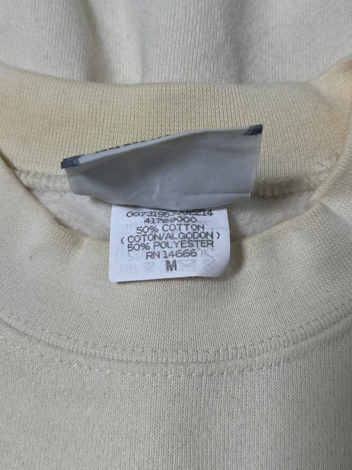 90s usa 리 헤비웨이트 캣 프린트 스웨트셔츠 상품이미지7