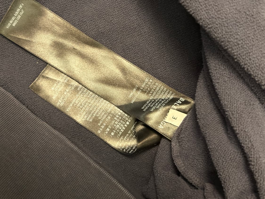 [3] 발렌시아가 1917 컬리지 오버사이즈후드 블루 상품이미지4