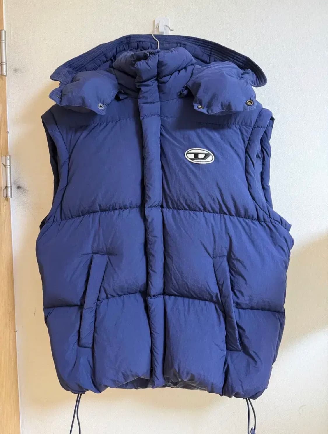 디젤 푸퍼 베스트 다크 블루 L 상품이미지3