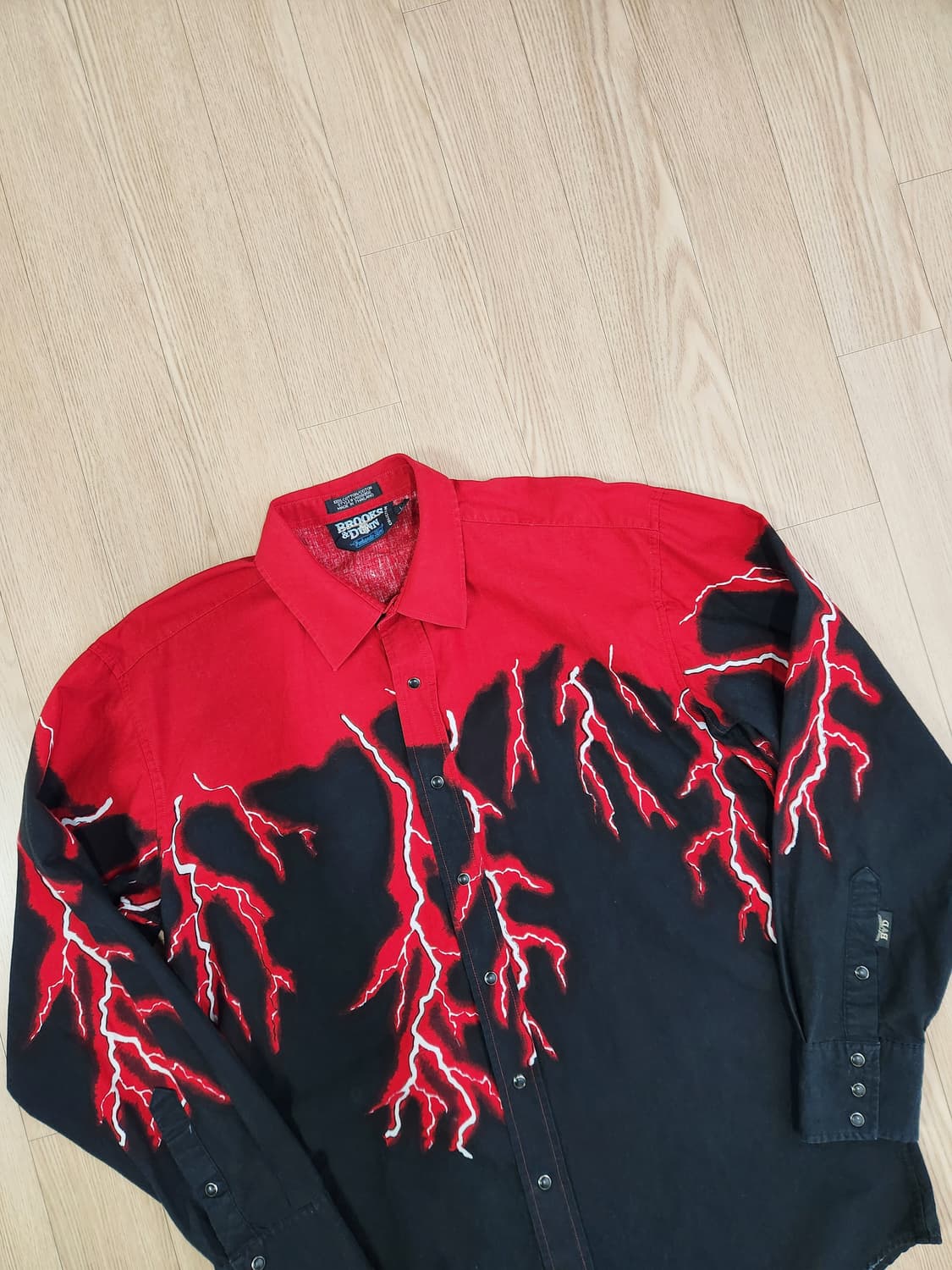 BROOKS DUNN 썬더 디테일 웨스턴 셔츠 상품이미지2